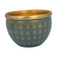 thumbnail image 4 of Cuenco pequeño de latón Feng Shui, estatua popular, escultura Bai Fu Bowl, fortuna, escritorio, decoración de la , figurita coleccionable para Azul Gloria Cuenco Feng Shui de latón, 4 of 9