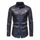 thumbnail image 1 of Camisa Formal Manga Larga Con Estampado Floral Para Hombre, 1 of 8