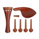 thumbnail image 5 of de Violín de Violín de Tamaño Completo 4/4, de Violín + Mentonera + Pasador de Extremo + kusrkot Piezas de clavija de madera para violín, 5 of 8