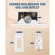 thumbnail image 5 of Enchufe GFCI DEWENWILS de 20 A con puertos USB-A y USB-C de 4,8 A/24 W, 5 of 7