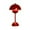 Red, variant on Modern Flower Bud Mushroom Lamp Cordless Touch Dimmable, 1800mAh Rechargeable LED Desk Lamp, Nordic Minimalist Nightstand Bedside Light for Bedroom Living Room Dorm Decor, Portable Accent Lighting