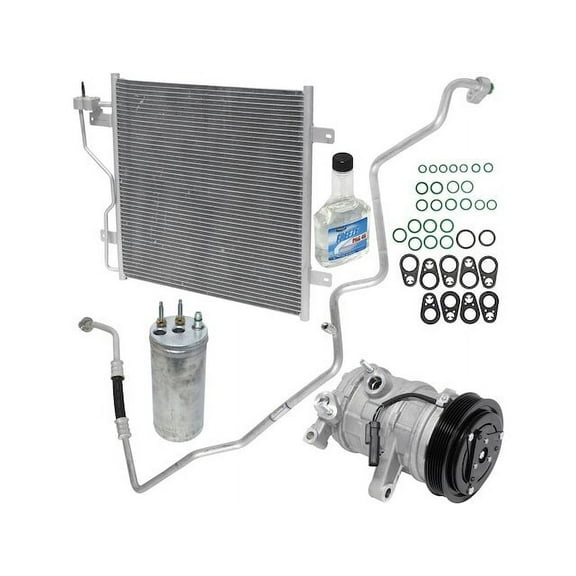 A/C Compressor Kit - Compatible with 2006 - 2007 Jeep Liberty 3.7L V6 VIN K MFI Naturally Aspirated SOHC GAS