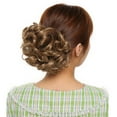 thumbnail image 3 of Extension de Chignon avec Peigne Griffe Queue de Cheval Chignon Décoiffé Chouchou Queue de Cheval Beigne Postiche, 3 of 6