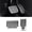 Silver, variant on chasenew 2PCS Aluminum Car Accelerator Pedal Covers, Vehicle Foot Pedal Pads Set, Non Slip Performance Automotive Brake Foot Rest Pedal Extenders Replacement Compatible with Model 3 Model Y (Black)
