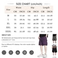 thumbnail image 2 of Domuza Cargo Shorts for Men Elastic Waist Casual Workout Jogger Shorts Relaxed Fit Outdoor Work Shorts With Multi-Pockets Purple XL, 2 of 5