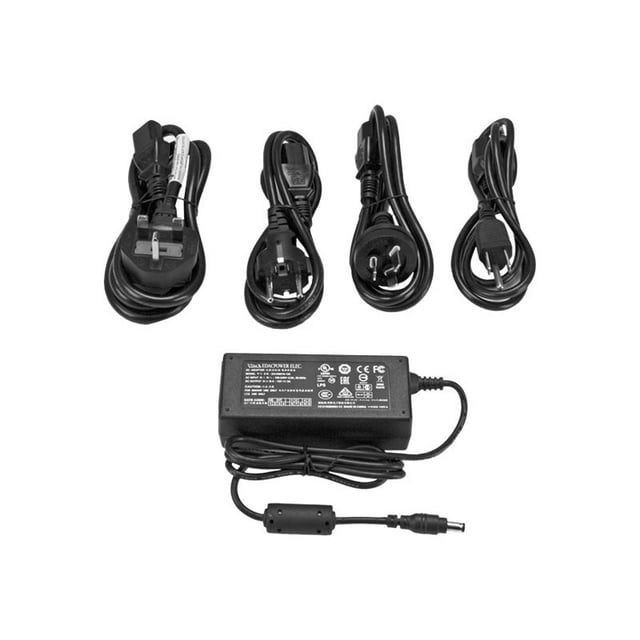 StarTech.com Replacement 12V DC Power Adapter - 12 Volts 5 Amps - Power Adapter - AC 100-240 V - SVA12M5NA