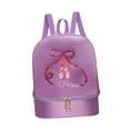 thumbnail image 3 of Milageto Ballet Dance Backpack Cute with Shoe Compartment for Jazz Latin Dance Sports, 3 of 8