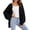 Black, variant on Nooxsoe Long Cardigans for Women Winter Warm Plus Size Knitwear Coat Open Front Fall Winter Knit Cardigan Long Cardigan Trendy Fall Clothes Soft Knit Long Sleeve Cardigan for Women Army Green L