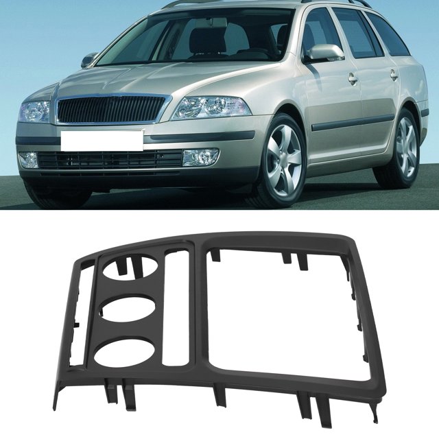Marco Consola Coche Radio Estéreo Fascia 2 Din GPS Panel Marco Apto Para 2004-2010