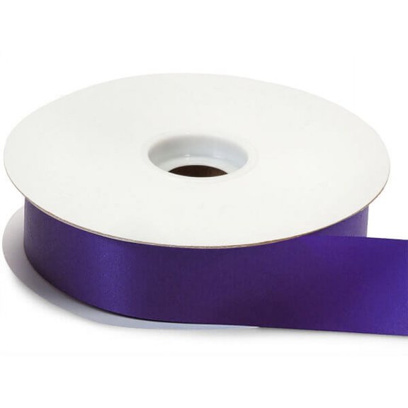 Purple Flora Satin Ribbon, 1-7/16"x100 yards