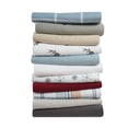 thumbnail image 7 of Lane Linen 100% Cotton Sheets Queen Size Set - Brushed for Extra Softness - Lightweight & Durable 100% Cotton Queen White Sheets Set - Cozy Winter Flannel Bed Sheet, 15" Deep Pocket - White, 7 of 7