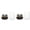 B, variant on 2-Pack Vintage Hurricane Candle Holders with Glass Cover, Metal Base for Wedding Home Decor