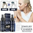 thumbnail image 3 of Cleaner Spray Kit with Brush & Gloves, Ammonia-Free Tarnish Remover for Gold, Silver & Diamond , 30ml Quick Shine Cleaning Solution, 3 of 9