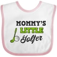 thumbnail image 3 of Inktastic Mommys Little Golfer with Golf Club and Ball Boys or Girls Baby Bib, 3 of 4