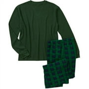 Big Men's Long Sleeve V-neck Thermal And