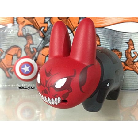 Marvel Labbit Marvel Kidrobot Labbit Series Red Skull 2.5
