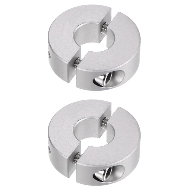 Unique Bargains Collier à Double Fente 14mm, 35mm OD, Largeur 12mm, Lot de 2