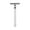 Silver, variant on Classic Mens Shaving Adjustable Safety Shaving Razor With Small Brush & Blade