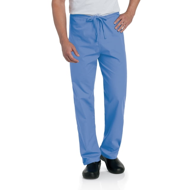 Landau Essentials Reversible Scrub Pants for Men and Women: Unisex, Classic Relaxed Fit, Drawstring Medical Scrubs 7602