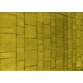 thumbnail image 1 of Ahgly Company Machine Washable Indoor Rectangle Transitional Dark Yellow Green Area Rugs, 2' x 3', 1 of 7