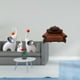 thumbnail image 2 of Esculturas de familia de elefantes y miniaturas de sofás y sillones, estatuas de animales, manualidades para escritorios, salas de estar, dormitorios,, 2 of 8