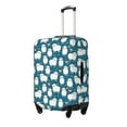 thumbnail image 2 of Fotbe Cute Sheep And Hearts Luggage Cover Protector,Suitcase Protector,Scratch and Dirt Resistant,Fits 18-32 Inch Luggage-Small, 2 of 9