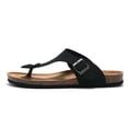 thumbnail image 3 of Women's Buckle Footbed Sandals shikongkuajing, 3 of 8