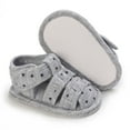 thumbnail image 4 of Aayomet Spring And Summer Children Baby Toddler Shoes Boys And Girls Sandals Flat Bottom Round Toe Light Soft Solid Slider Baby,Grey 5, 4 of 5