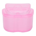 thumbnail image 2 of Denture Bath Case Box, Denture Bath Box, Soak Container Colored False Teeth Storage Box with Strainer Basket, 2 of 8