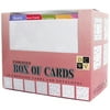 Box Of Cards With Envelopes A2 4.25"X5.5"-Embossed 40 Sets/Box