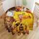 thumbnail image 3 of Erling Haaland Mantel Redondo con Estampado Icónico de Temática, Se Adapta a la Mayoría de Mesas, Fácil de Cuidar, Regalo Perfecto para Aficionados, Amigos y Familia.152cm, 3 of 6