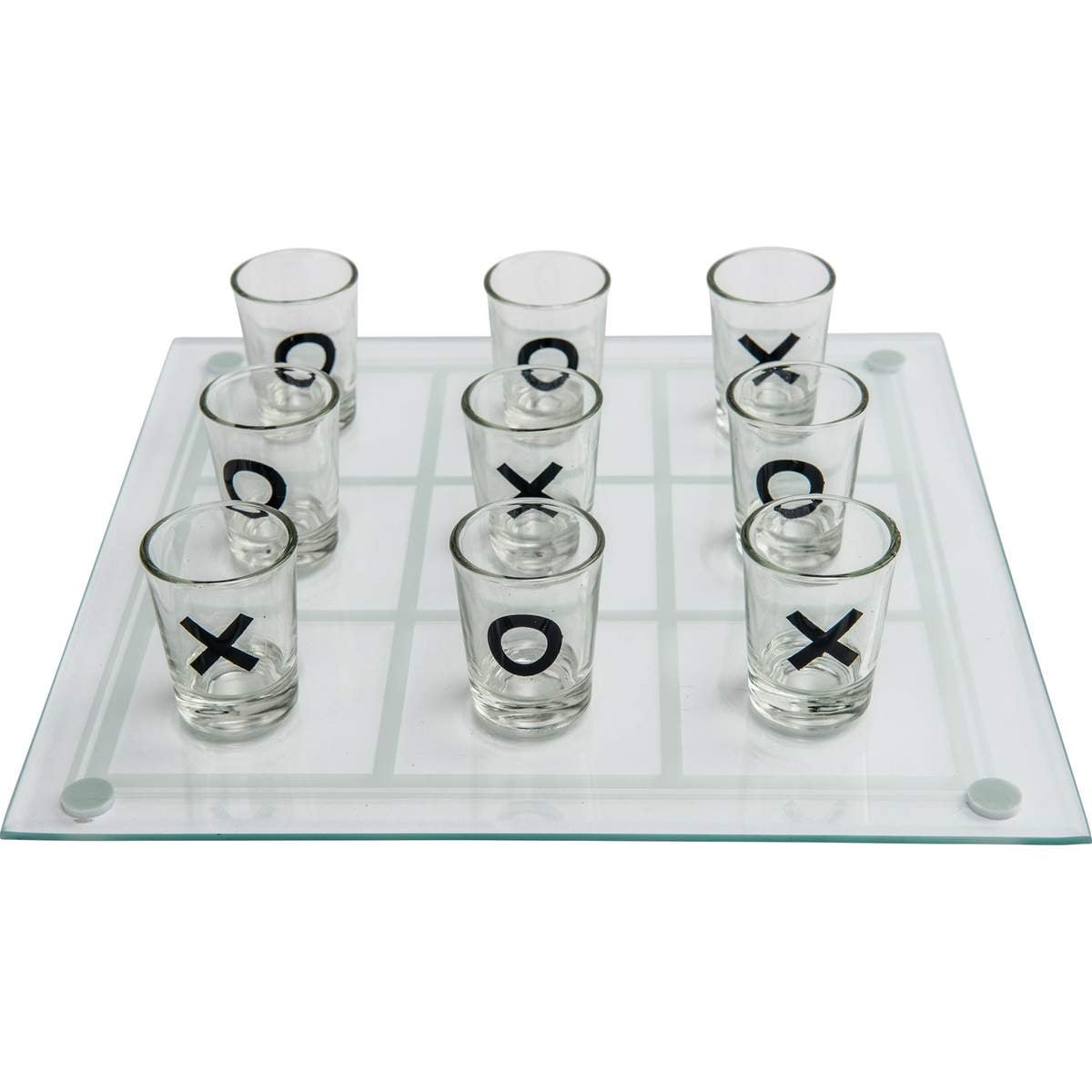 Maxam SPTTT Tic Tac Toe Game (Design 1, 1) Shot Glass.