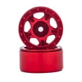 thumbnail image 2 of segolike Moyeux de Roues rc Pneus de crawler Pare-Chocs Rouge, 2 of 5