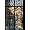 thumbnail image 2 of Kaveney, Wendy 23x32 Black Ornate Wood Framed with Double Matting Museum Art Print Titled - Italy, Venice Decorative iron gates, 2 of 4