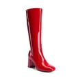 thumbnail image 3 of DREAM PAIRS Women's Knee-High Heeled Boots, Zip-Up Fashion Dress Boots, 3 of 10