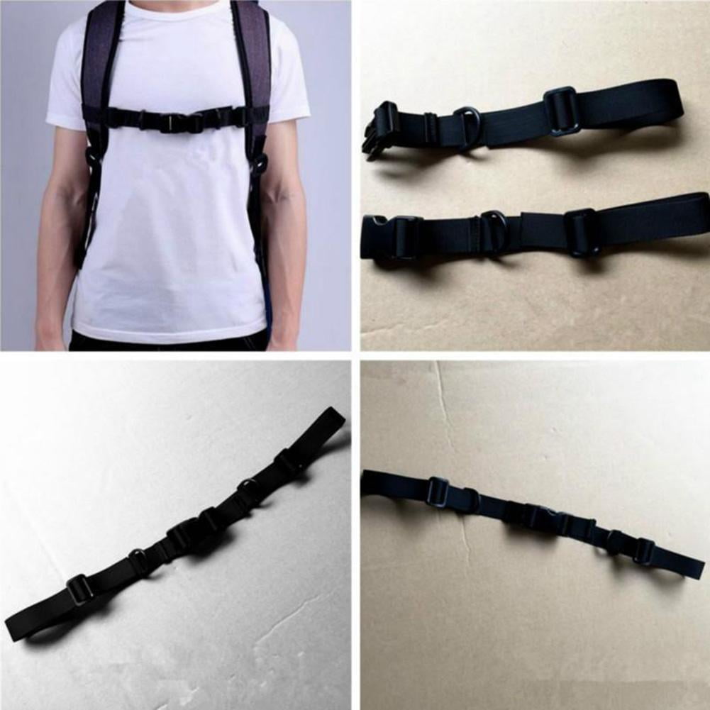 1pc Universal Adjustable Nylon Sternum Straps Chest Harness for Backpack 