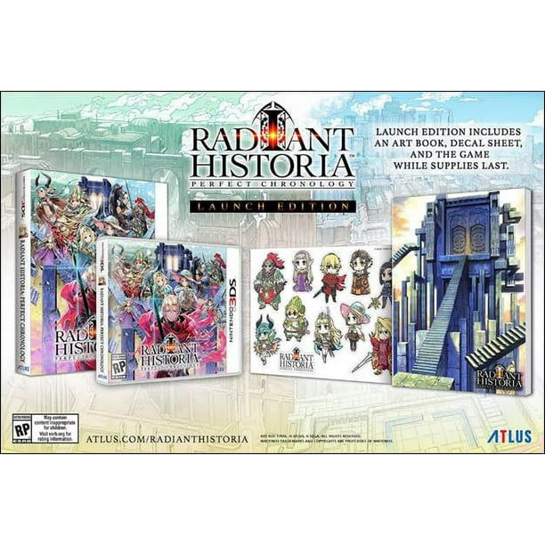 Radiant Historia Perfect Chronology, Atlus, Nintendo 3DS