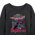 thumbnail image 3 of Marvel Spider-Man - Friendly Neighborhood - Ladies French Terry Pullover Sweatshirt, 3 of 5