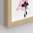 thumbnail image 5 of PixonSign Framed Wall Art Fashion Sketch Paris France Eiffel Tower Perfume Posters, Set of 4 Pink Preppy Room Digital Art Minimalism Modern Canvas Prints for Home Decor - 8"x10" Natural, 5 of 5