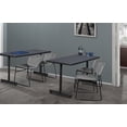 thumbnail image 2 of Regency Kobe 48 x 30 in. Steel T-Base Training Seminar Table- Grey, 2 of 4