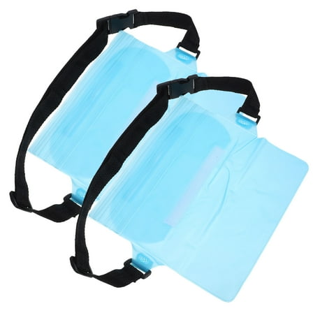 Worgeous Waterproof Fanny Pack Swimming Wallet -blue