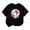 Black, variant on Weebloom Kids Halloween Tee Shirts For Boy Girl Cute Pumpkin Graphic Funny Short Sleeve Spooky Season Tees Toddler Clothes,Size 2-14 Y