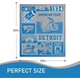 thumbnail image 2 of Flannel Football Blanket Gifts for City Football Blanket Soft Lightweight Throw Blanket for Men Women Kids Team Fans Blanket for Living Room 60" X 50", 2 of 5