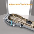 thumbnail image 3 of Professional Large Small Hair Trimmer Set LCD Display All-metal Body Adjustable Space USB Rechargeable, 3 of 7