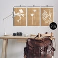 thumbnail image 4 of Stupell Industries Nature Botanical Silhouettes Botanical & Floral Painting Unframed Art Print Wall Art, 13 x 19, Set of 3, 4 of 8