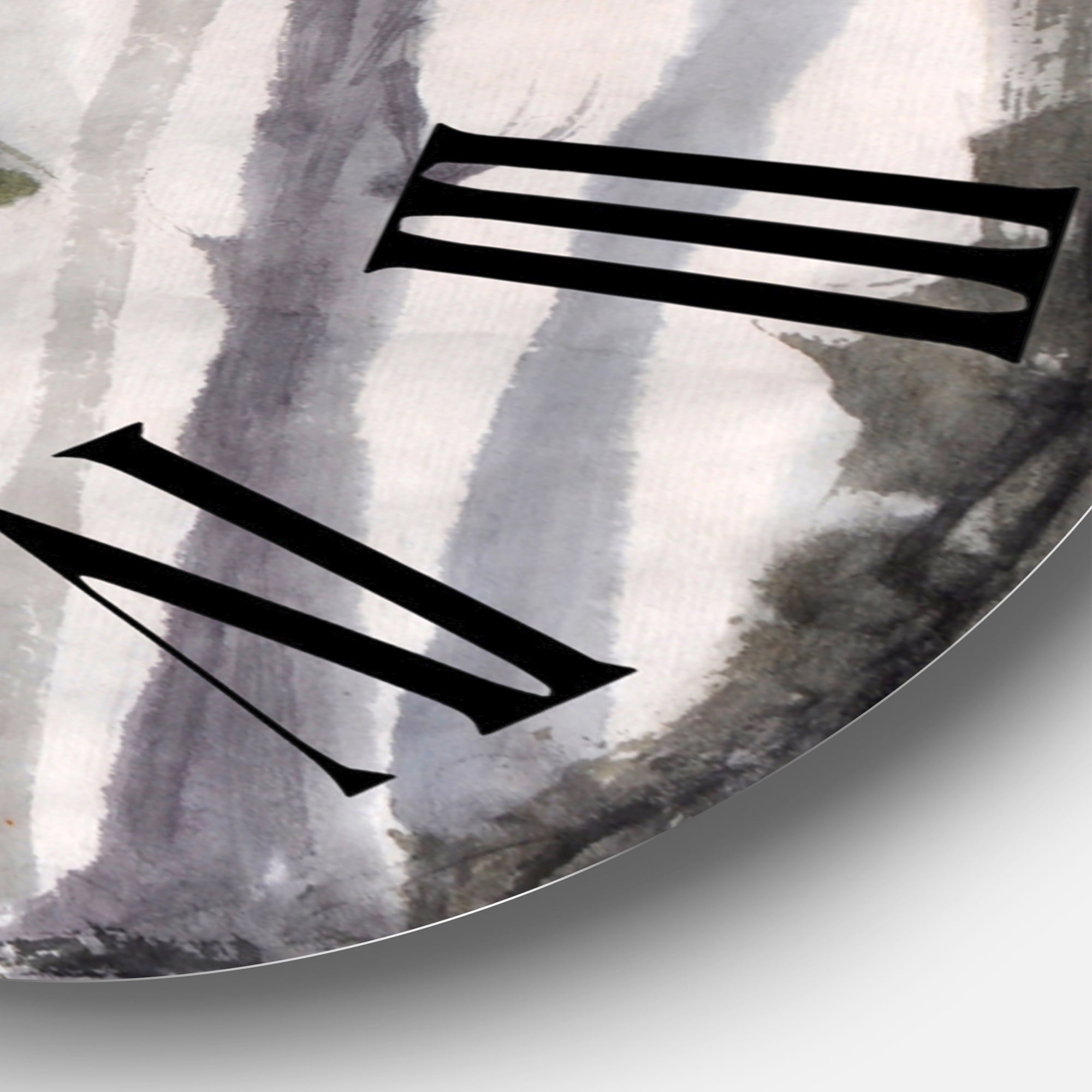 Designart 1 in Quartz Traditional Wall Clock