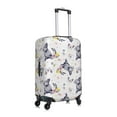 thumbnail image 3 of Xecao Rabbit And Butterfly print Elastic Luggage Cover, with double-sided print , is perfect for travel, business, and daily use, 3 of 9