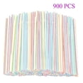 thumbnail image 1 of 900 pajitas desechables de plástico para fiestas/bar/tiendas de bebidas/hogar S-1 ShuxiuWang 9024735562214, 1 of 1