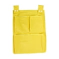 thumbnail image 1 of Bolsita para bebés Bolsa colgante organizador colgante de pañales botón de botón de cierre bolsa de almacenamiento de babero bolso de almacenamiento amarillo, 1 of 8