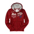 thumbnail image 1 of Aeropostale - Sudadera con capucha para hombre, color rojo, pequeña Aeropostale Sudadera, 1 of 1